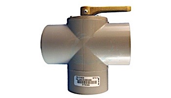 Pentair Ortega 3-Port Valve CPVC 1.5"x2" | 010631