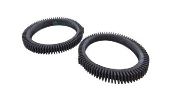 Poolvergnuegen The Pool Cleaner Front Tire Set Black for 2x 4x | 896584000-556