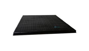 DiversiTech The Black Pad® Plastic Equipment Pad 24"x24"x2" | ACP24242