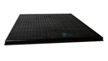 DiversiTech The Black Pad® Plastic Equipment Pad 24"x24"x2" | ACP24242