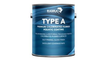Ramuc Type A Chlorinated Rubber Pool Paint | 5-Gallon Pail | Dawn Blue | 902132805
