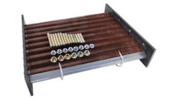 Raypak Commercial ASME Heat Exchanger Tube Bundle Copper 336 337 for Heaters with Metal Headers | 010057F