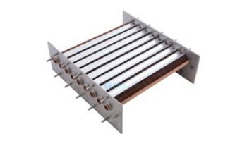 Raypak Heat Exchanger Tube Bundle Copper 406 407 for Heaters with Polymer Headers | 010062F