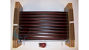 Raypak Heat Exchanger Tube Bundle Copper 336 337 Polymer Header Heaters | 010061F