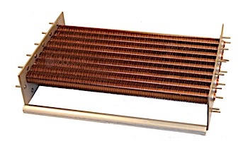 Raypak Heat Exchanger Tube Bundle Copper 406 407 for Heaters with Polymer Headers | 010062F