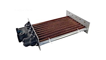 Raypak Copper Heat Exchanger Complete with Polymer Heads 206/207 | 010043F