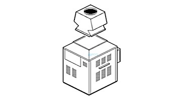 Raypak Commercial Indoor Drafthood for Raytherm P624 | 001458