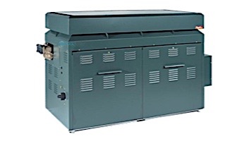 Raypak Raytherm P1571 #49 Commercial Swimming Pool Heater with H-Style Bypass and Outdoor Top | Natural Gas 1,571,000 MBTU | 001379