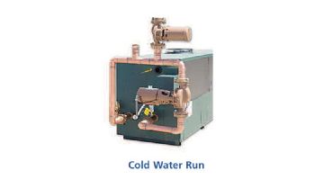 Raypak Raytherm P-2100 #36 Cold Run Commercial Indoor Swimming Pool Heater with H-Style Bypass | Propane Gas 2,100,000 BTUH | 012398