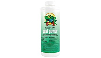 ClearView Quat Power Algaecide | 32 oz | CVLQPQT12