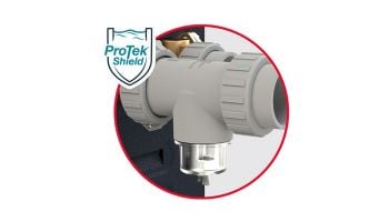 Raypak Digital Low NOx ASME Natural Gas Commercial Swimming Pool Heater | 333k BTU | C-R337A-EN-C 009294 | B-R337A-EN-C #26 017707