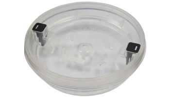 Pour-A-Lid 10_quot; Round Pool Skimmer Cover For New Construction | Frosted | 201 PAL CLEAR loading=