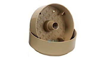 Pour-A-Lid 6" Round Pool Access Cover for New Construction | Tan | 202 PAL TAN