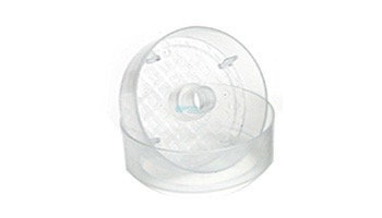 Pour-A-Lid 6" Round Pool Access Cover for New Construction | Frosted | 202 PAL CLEAR