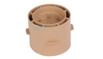 Pour-A-Lid 4_quot; Round Deck Drain Cover | Tan | DC401 TAN