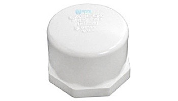 Waterco Cap 1" FPT Threaded PVC | 88B3043