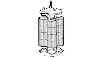 Replacement Cartridge for Hayward Super-Star Clear C4000 and SwimClear C4020 400 Sq Ft Cartridge Filter | CX870XRE C-7487 XLS-719 19902 PC-1270 PA100N FC-1270