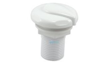 Super-Pro Spa Air Control with Slim Gunite 1/2in Socket | White | 25099-000-000