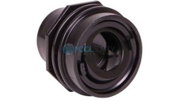 Color Match Pool Fittings 1 1/2" Flush Mount Return Fitting | Black | FM302WB-A