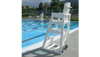 Spectrum Aquatics Mendota Portable Lifeguard Chair | 36" Inch | White | 42022