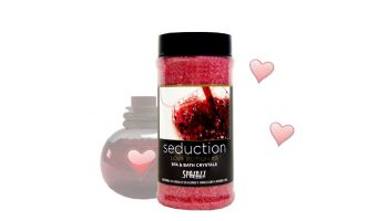 Spazazz Spa & Bath Set The Mood Aromatherapy Crystals | Love Potion #9 - Seduction 17oz | 505