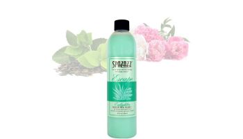 Spazazz Spa & Bath Aromatherapy Elixirs | Green Tea Peony 12oz | 126