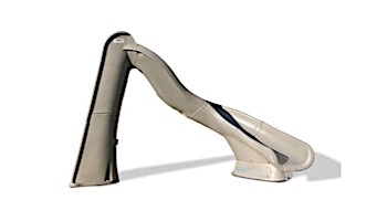 SR Smith TurboTwister Pool Slide | Left Curve | Gray Granite | 688-209-58224