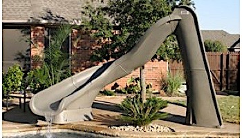 SR Smith TurboTwister Pool Slide | Right Curve | Sandstone | 688-209-58123