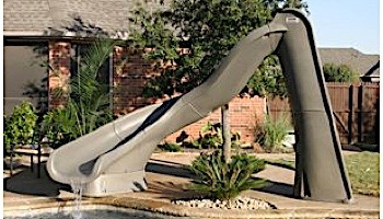 SR Smith TurboTwister Pool Slide | Left Curve | Sandstone | 688-209-58223