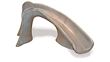 SR Smith Cyclone Pool Slide | Right Curve | Taupe | 698-209-58110