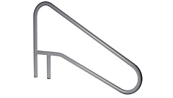 SR Smith 54" Center Grab 3 Bend Sealed Steel Rail | Pewter Grey Color | 304 Grade | .049 Wall Residential | DMS-102A-VG