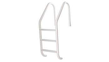 SR Smith 3 Step Hip Treads Sealed Steel Ladder 24" | White Plastic Treads | SS 304 Grade White Color | VLLS-103E-VW