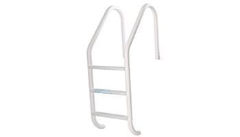 SR Smith 3-Step Sealed Steel Ladder 24" | Pewter Gray Color | LTDF-101 White Plastic Treads | 304 Grade | VLLS-103E-VG