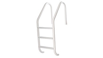 SR Smith 3-Step Sealed Steel Ladder 24" | Pewter Gray Color | LTDF-101 White Plastic Treads | 304 Grade | VLLS-103E-VG