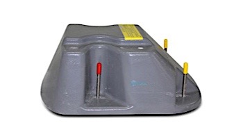 SR Smith Salt Pool Jump System Base Only | Pewter Grey | 69-209-620