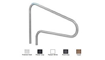 SR Smith 48" Center Grab 3 Bend Rail Stainless Steel | 304 Grade | .049 Wall Residential | DMS-100A