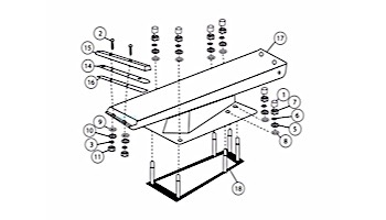 SR Smith 1/2 Meter Stand Bolt Kit | 71-209-542-SS