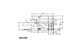 S.R. Smith Deluxe Tower 1 Meter, Left Mount | CAT-1M-203L