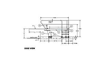 S.R. Smith Deluxe Tower 1 Meter, LEFT Mount | CAT-1M-203L