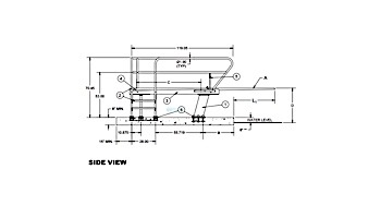 S.R. Smith Deluxe Tower 1 Meter, Right Mount | CAT-1M-203R