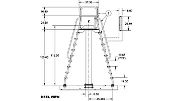 S.R. Smith Deluxe Tower 3 Meter, Dual Mount | CAT-3M-203D