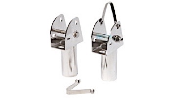 SR Smith Snap-Lok Hinge Bracket Assembly Stainless Steel (Pair) | 60-713