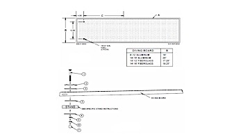 SR Smith 20 Inch Commercial Board Mounting Kit | 67-209-904-SS