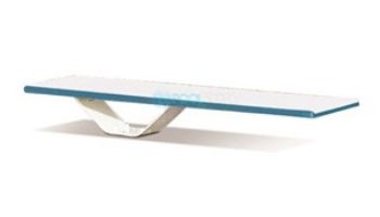 SR Smith Frontier II Jump Stand with Frontier II Board Complete | 6' Marine Blue with White Tread | 68-209-58663