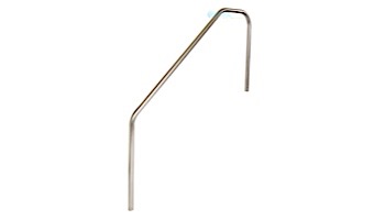 SR Smith 3 Bend 7' Handrail with 1' Extension Stainless Steel on Both Legs | 304 Grade | .049 Wall Residential | 3HR-7-049-2