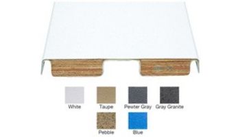 SR Smith 8ft Fibre-Dive Board Radiant White with White Tread | 66-209-268S2-1