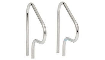 SR Smith 30" Figure 4 Handrail Stainless Steel | 304 Grade | 1.90" OD | .049" Wall Residential | Pearl White Powder Coated | F4H-101-PW