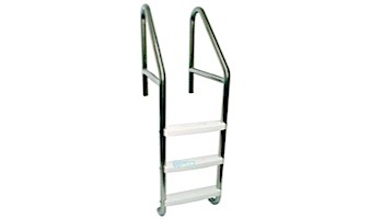 SR Smith Econoline Standard Crossbrace Plus Ladder | Commercial 29" 3-Step Plastic Tread 0.65" Wall Thickness 1.90" Diameter | 10088