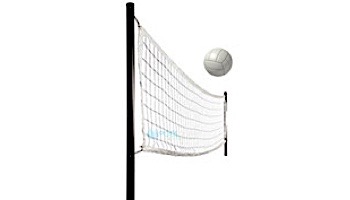 SR Smith Swim N' Spike Commercial Volleyball Set with Stainless Steel Poles | 32' Net, Anchors Not Included | for Pools 30' to 36' in Width | VOLYC32-1