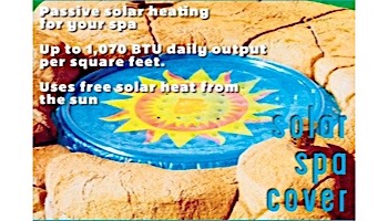 Solar Sun Rings Solar Blanket Spa Cover | Sun Pattern | SSP-500